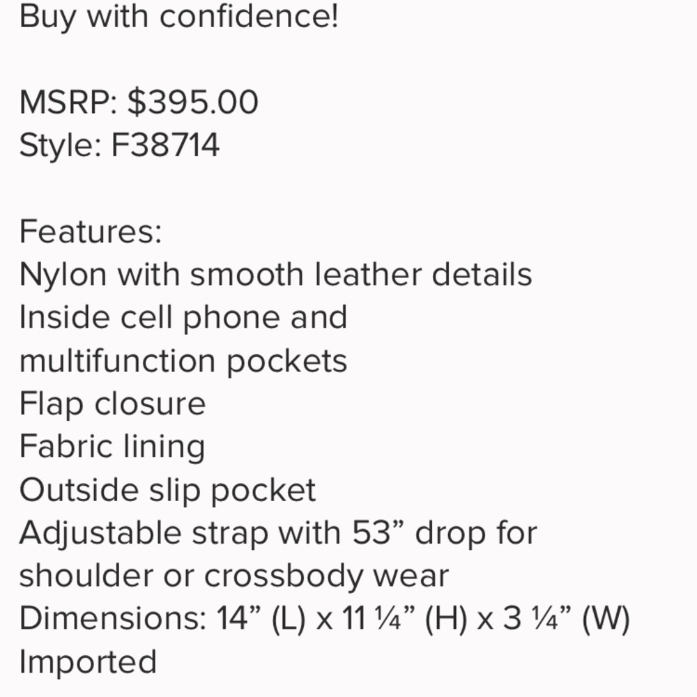 💼AUTHENTIC COACH BRAND NEW BLACK MESSENGER BAG 💼 - Picture 3 of 8